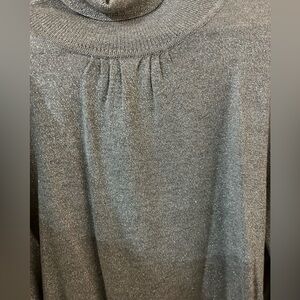 Liz Claiborne/Silver/Turtleneck/Sweater/Size XL